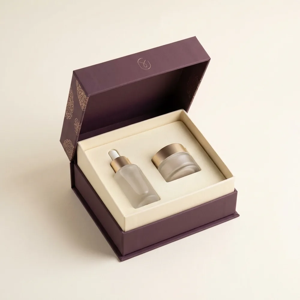 Luxury skincare packaging