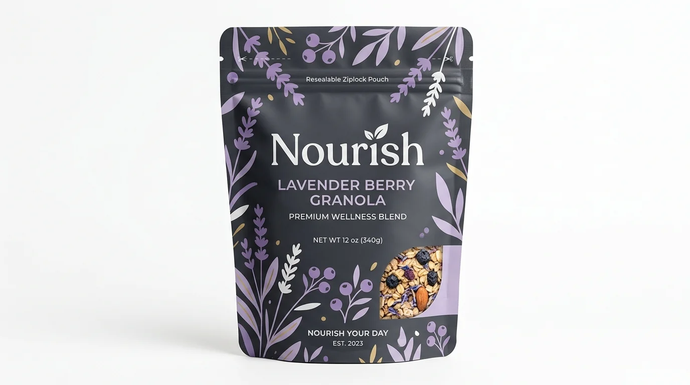 non recyclable plastic doypacks - main view