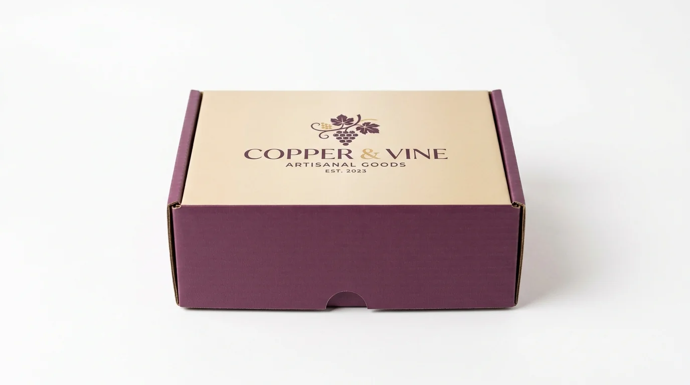 plain delivery box view 3