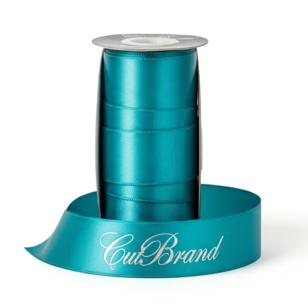 custom recycled satin ribbon