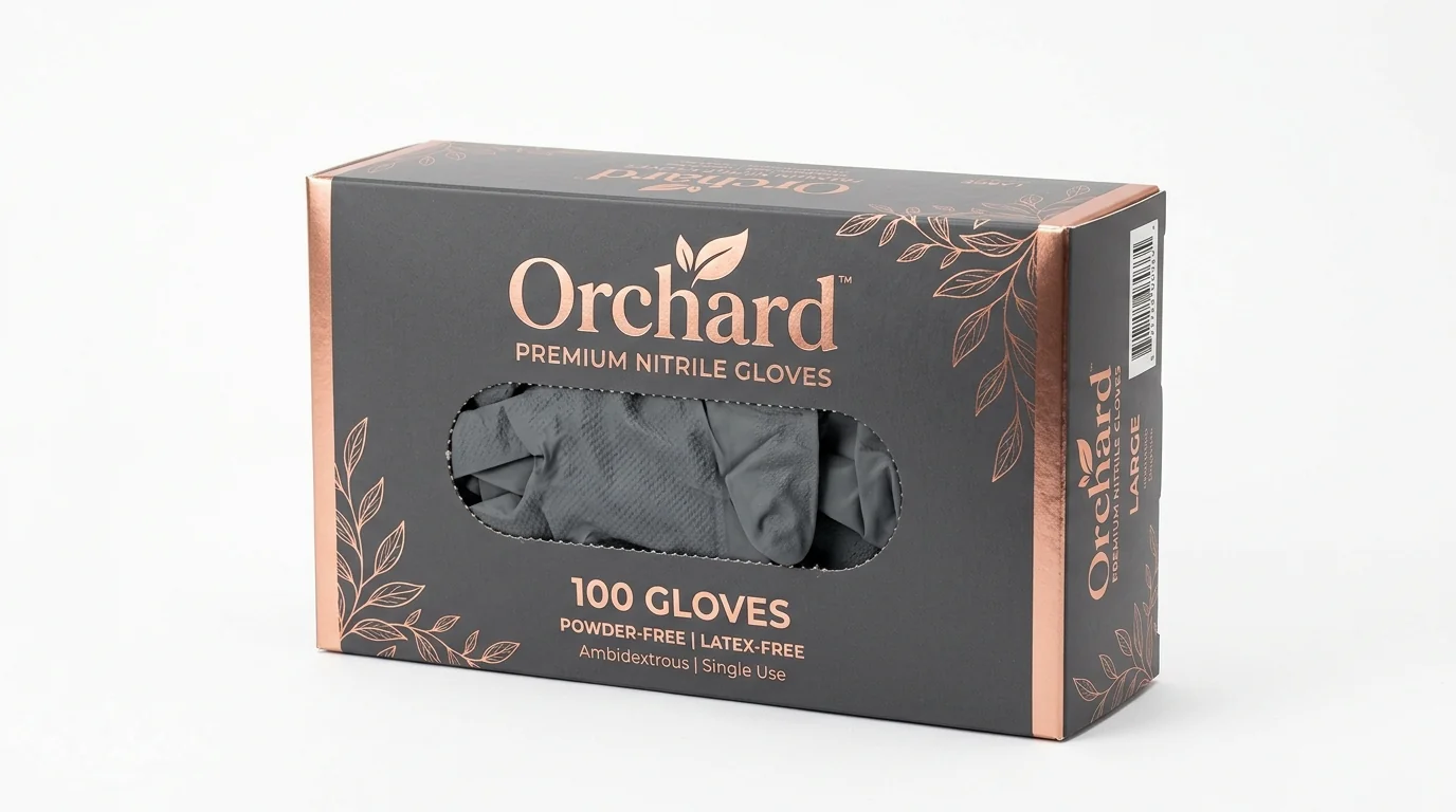 silicone gloves packaging