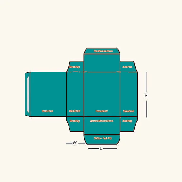 straight tuck end box view 3