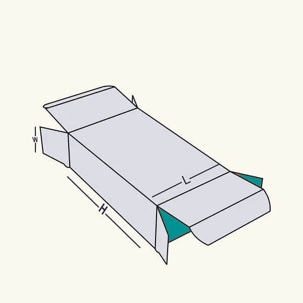 straight tuck end box view 2