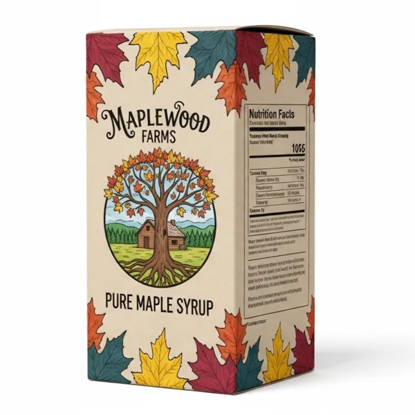 Syrup Bottle Boxes view 2