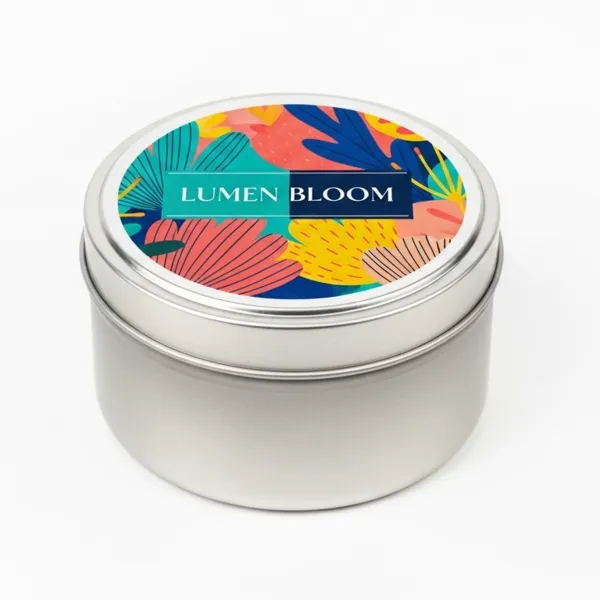 Tin Candle Containers view 4