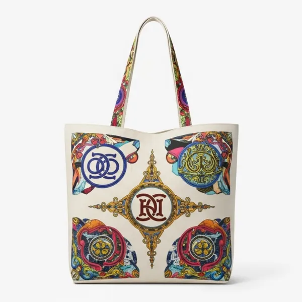 Two Tone Tote Bags view 3