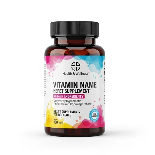 Vitamin Bottles view 3