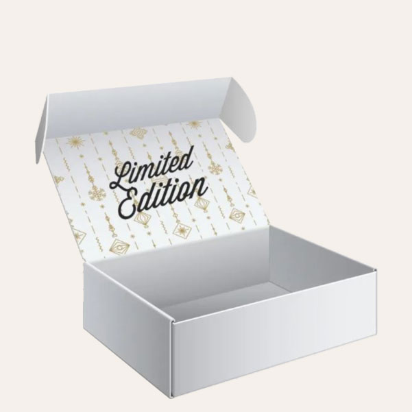 White Mailer Boxes view 4