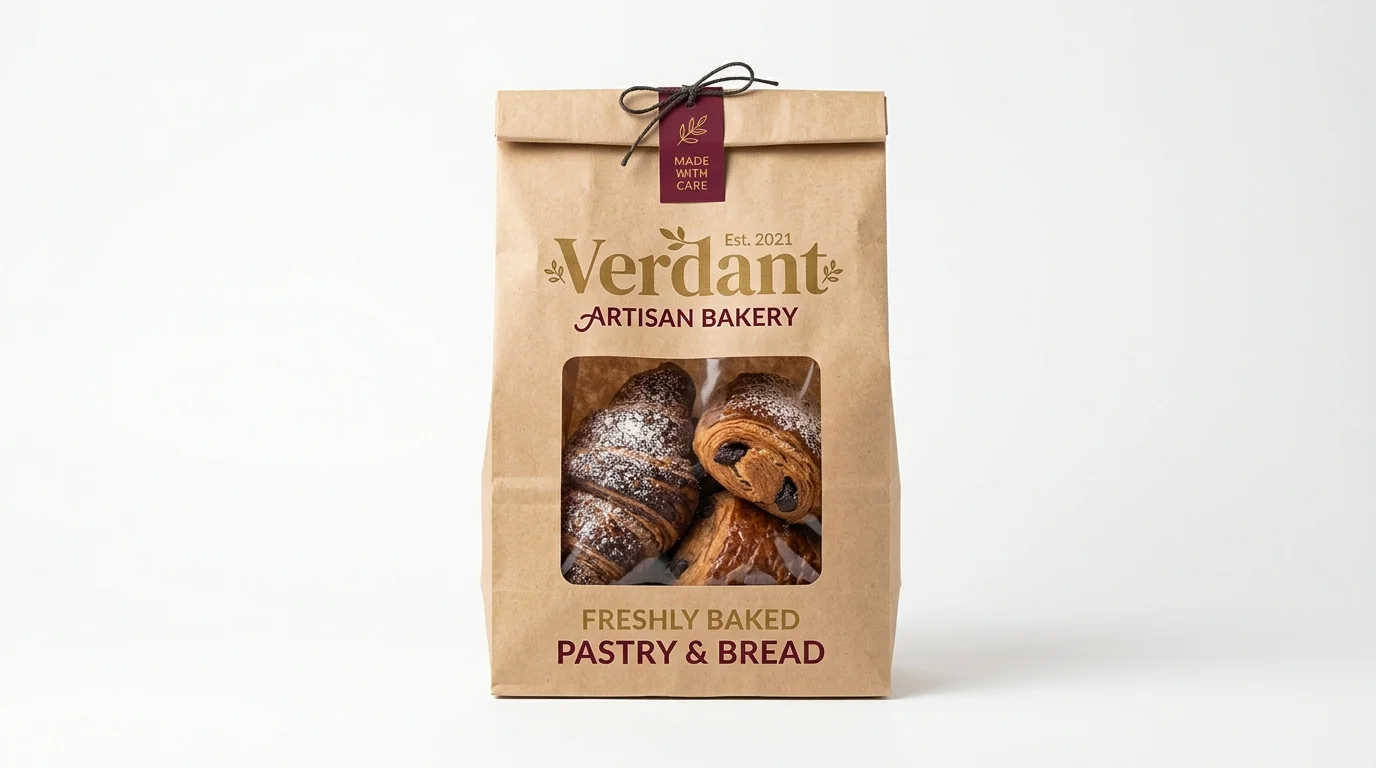 Custom Wholesale Custom Bakery Bags view 2