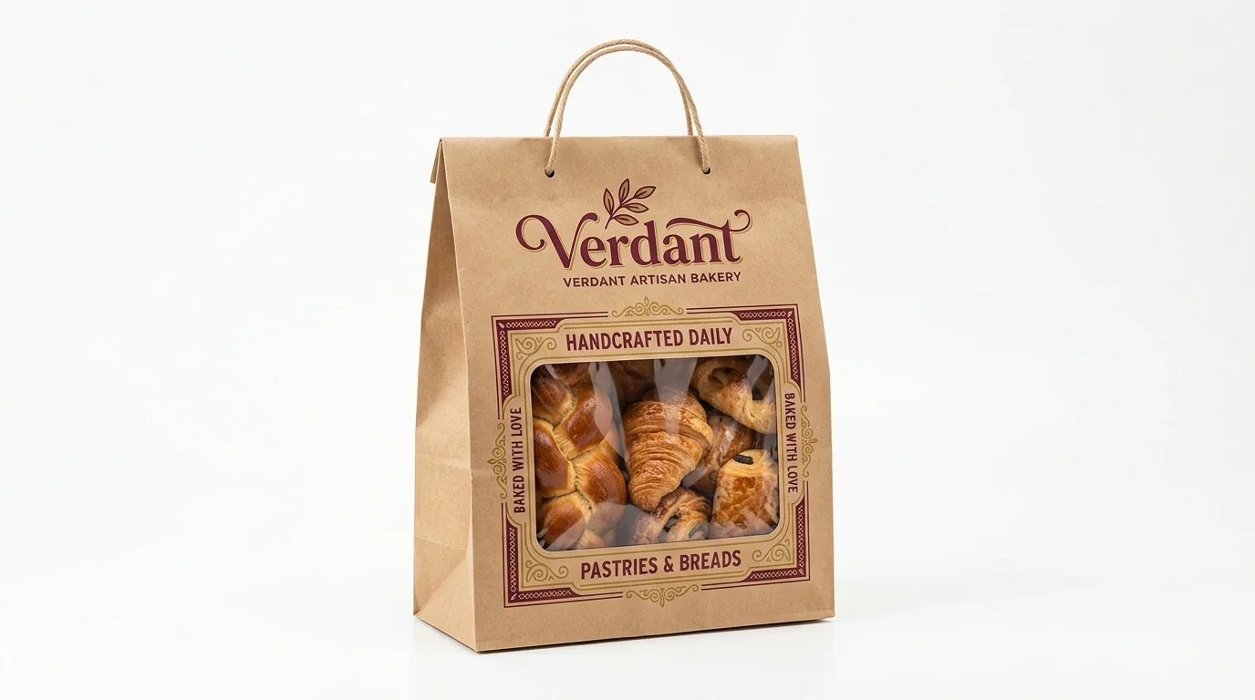 Custom Wholesale Custom Bakery Bags view 3