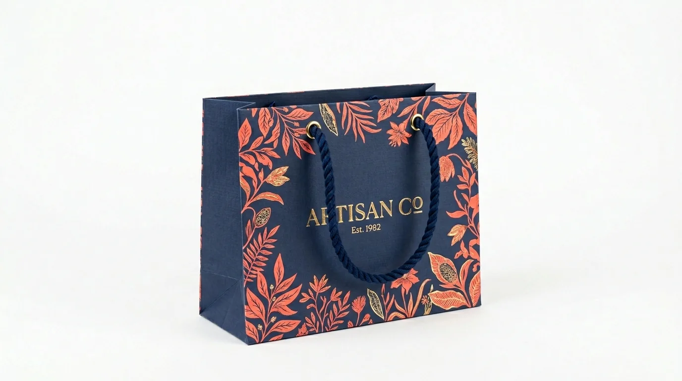 Custom Wholesale Custom Premium Retail Bags view 2