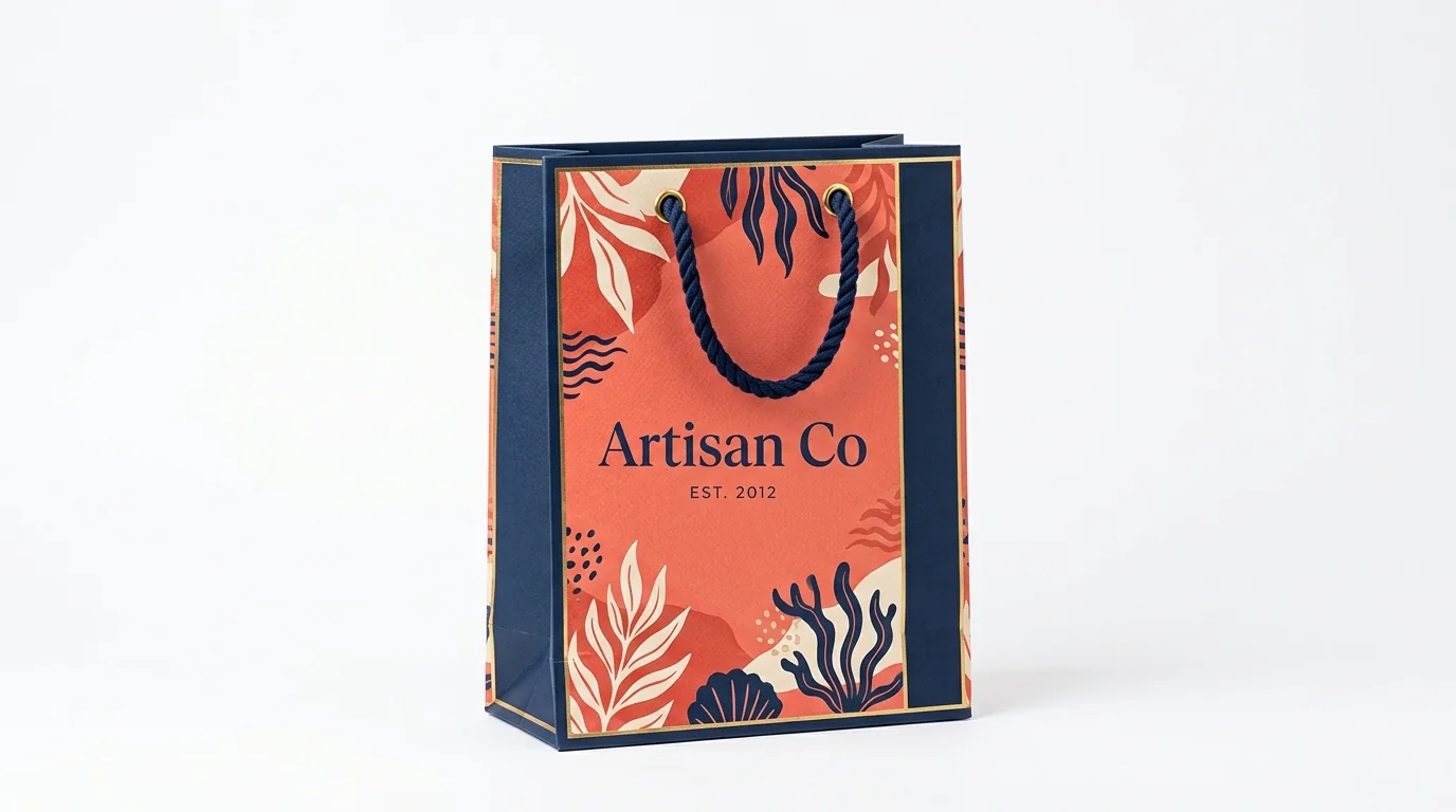 Custom Wholesale Custom Premium Retail Bags view 3