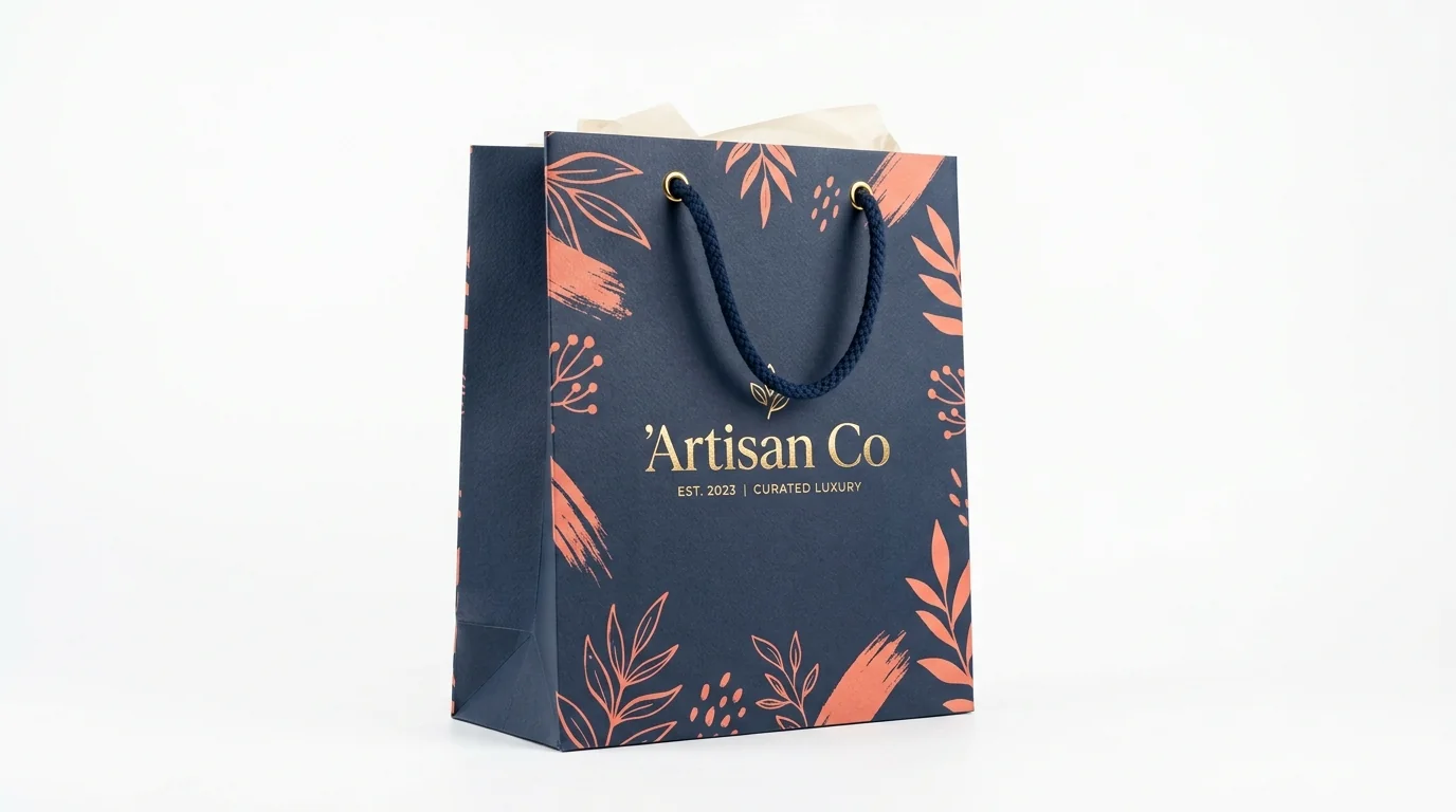 Custom Wholesale Custom Premium Retail Bags view 4